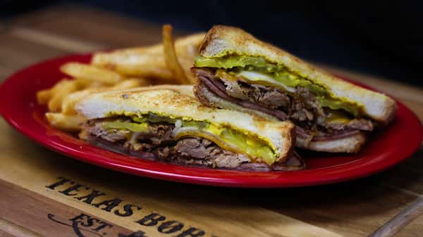 Texas Cuban Grilled Cheese