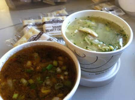 two kinds of soup