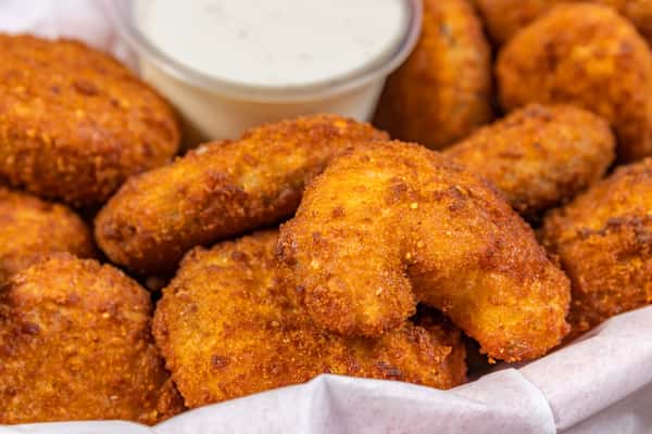 Spicy Fried Pickles