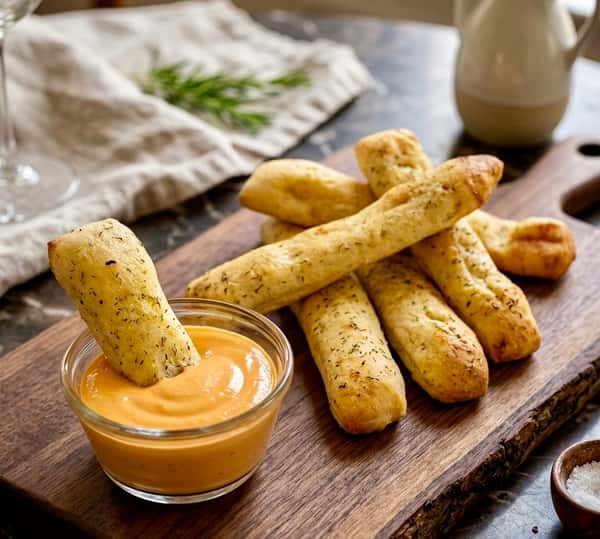 Breadsticks w/ Nacho Cheese
