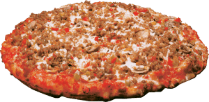 Sausage & Cheese Pizza