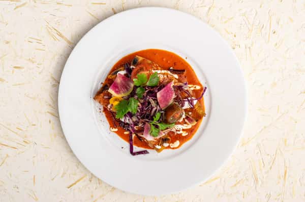 plated entree