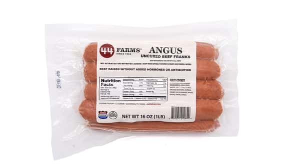 All Beef Hot Dogs, 44 Farms