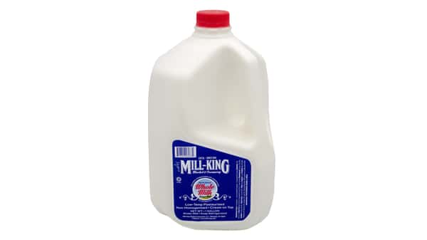 Low Temp Whole Milk, Mill King