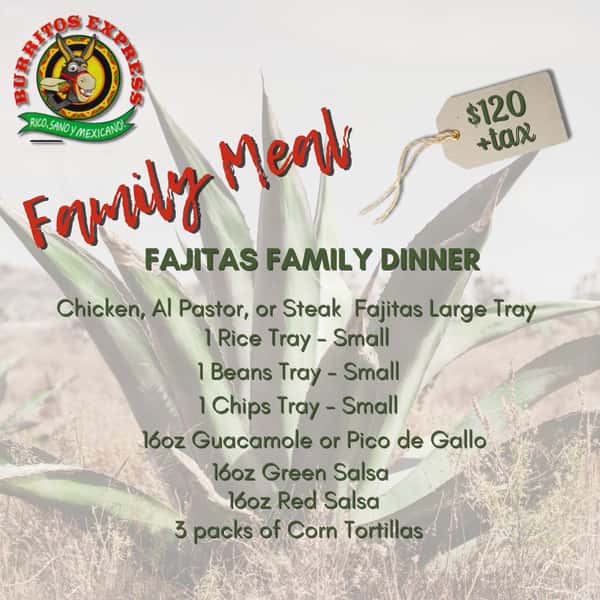 Fajitas Family Dinner