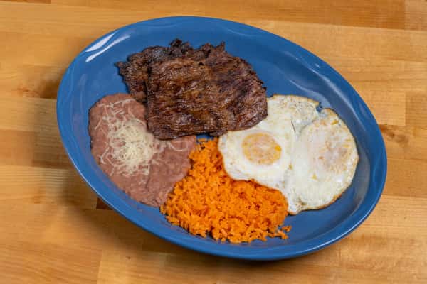 Bifsteak Con Huevo