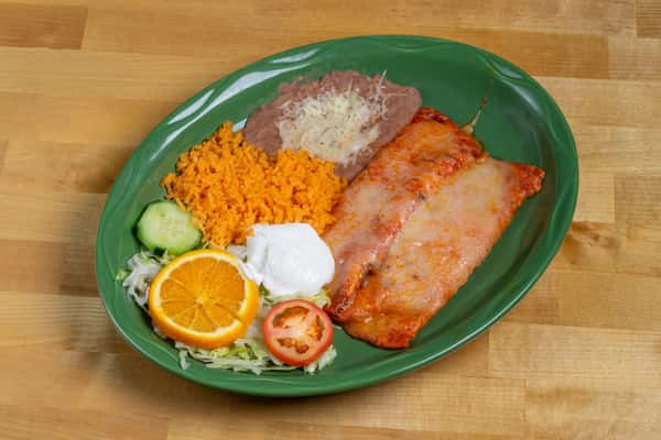 Enchiladas Plate