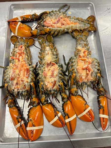 1 1/2 LB or 2 LB Baked Stuffed Lobster