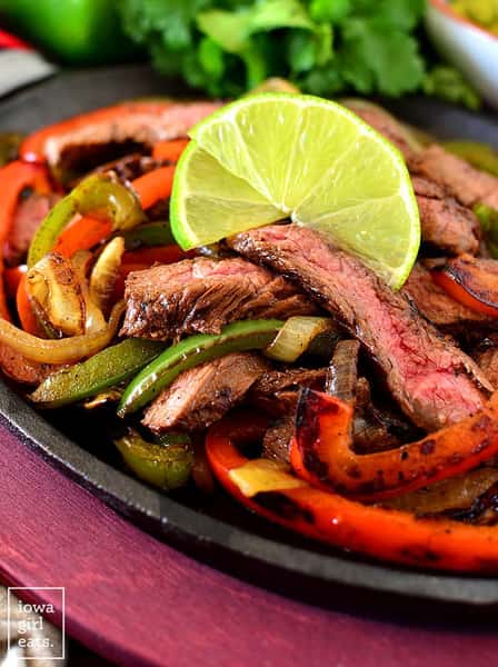 Fajita skillet
