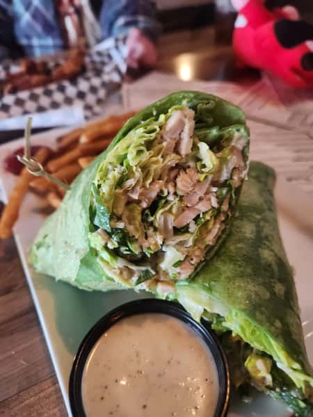 Chicken Avo Caesar Wrap