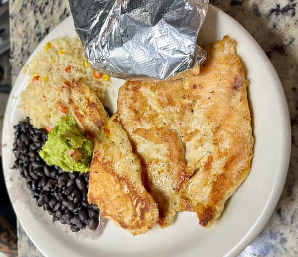 Pollo a la plancha