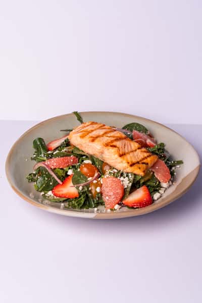 Strawberry Salmon Salad
