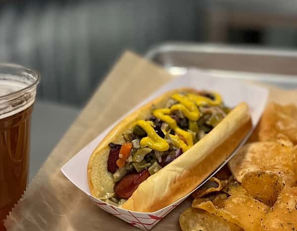 Muffuletta Dog