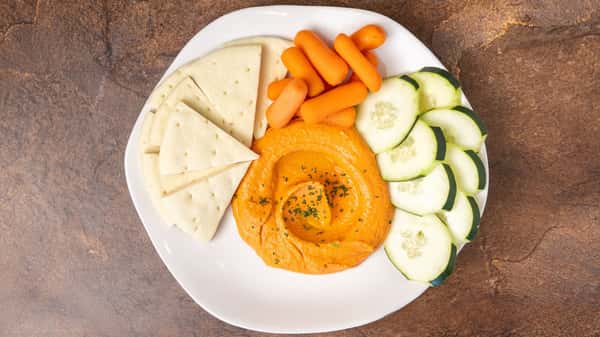 Red Pepper Hummus Spread 🌱