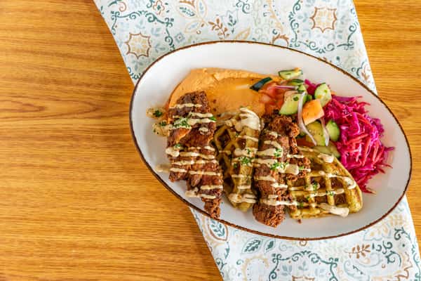 Chicken & Fawaffle