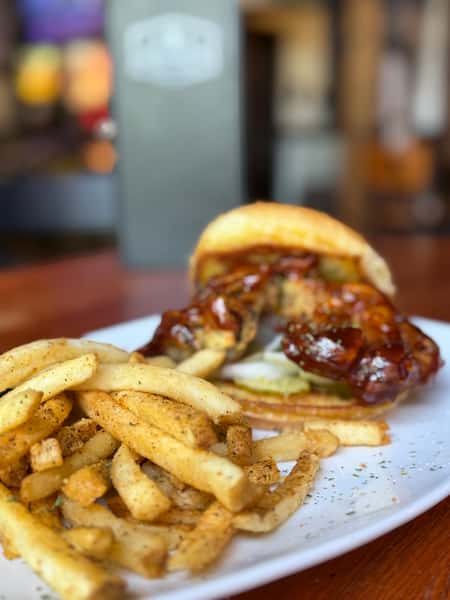 CSP Fried Rib Sandwich