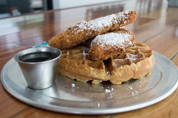 Traditional Chicken & Waffles "Jerry McGuire"