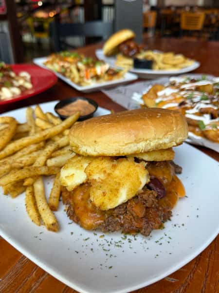 Chili Cheese Game Day Smashburger