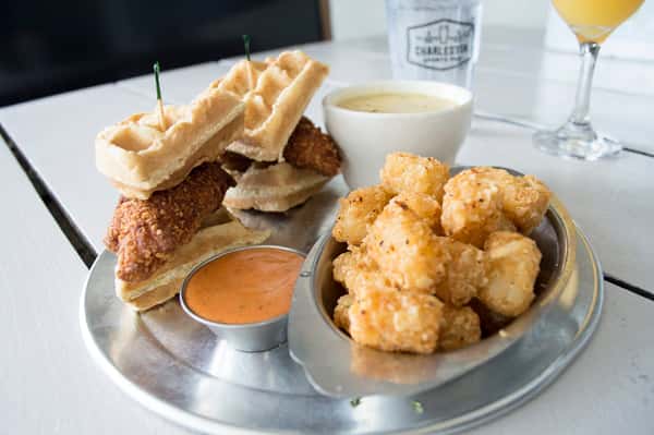 Chicken and Gravy Waffle Sliders "Steve Latimer"