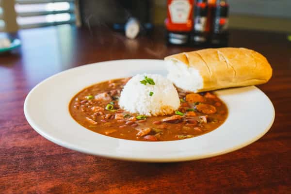 Dish with rice