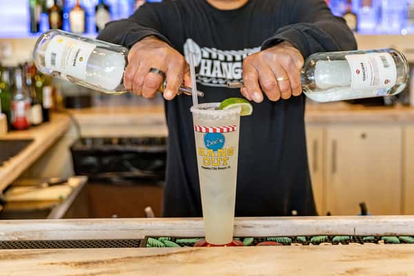 Man preparing a drink