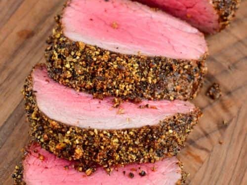 Pepper-Crusted Beef Tenderloin