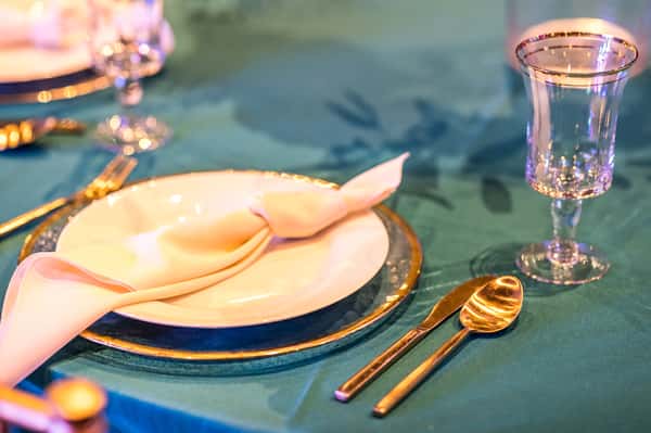 Plate setting for The Eastern ATL opening event