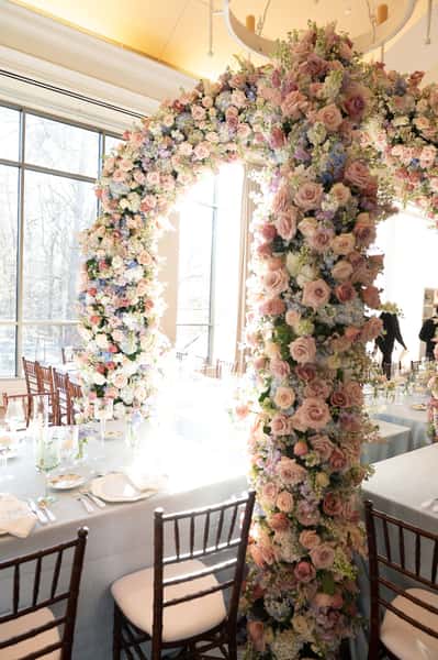 Table decor and floral arrangements