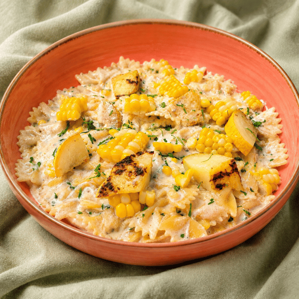 Creamy Summer Harvest Farfalle