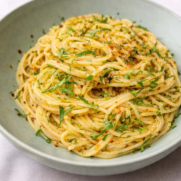 Classic Tuscan Garlic Silk Spaghetti