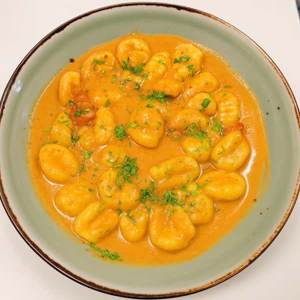 Tomato Cream Gnocchi