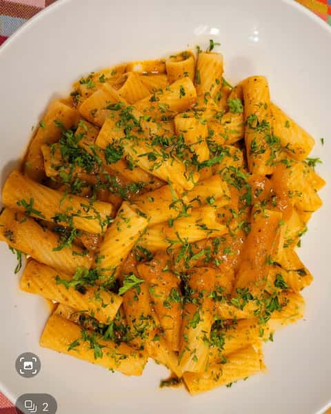 Rigatoni Arrabbiatta Style