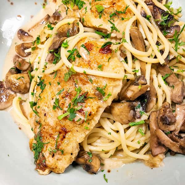 Spaghetti al Sugo di Marsala