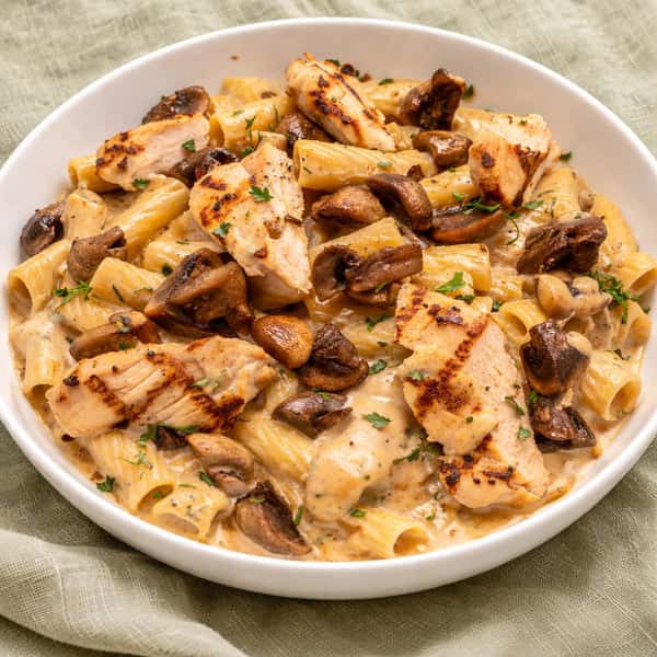 The Epic Marsala Cream Rigatoni