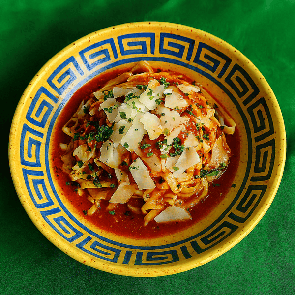 House-Made from Scratch Basil Marinara Sauce - 6 Guests - Select your Pasta (Fettuccine, Rigatoni or Spaghetti)