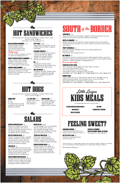Henry's Kitchen + Drink page 2