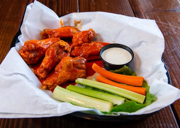 regular hot wings
