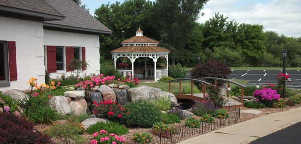 Gazebo & Pond