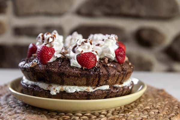 Brownie torte