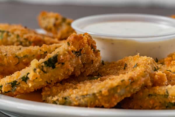 Parmesan zucchini chips