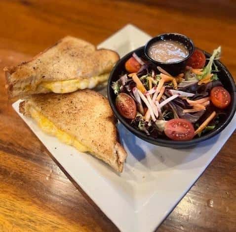 Grilled Cheese & Salad