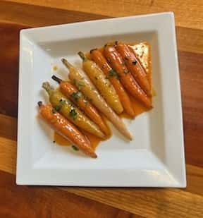 Roasted Rainbow Carrots