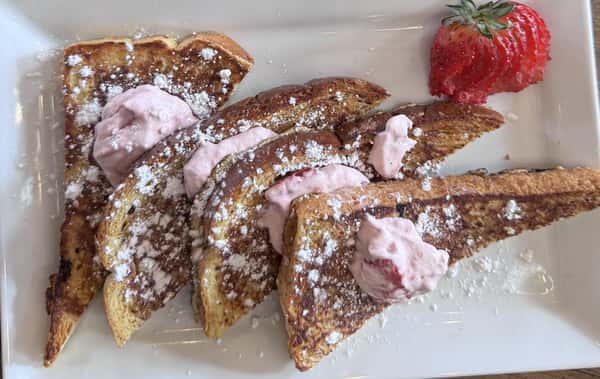 Strawberry Cream Cheese French Toast