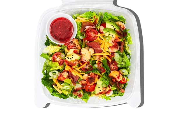 SALAD with DRESSING