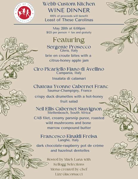 Kellogg Wine Dinner