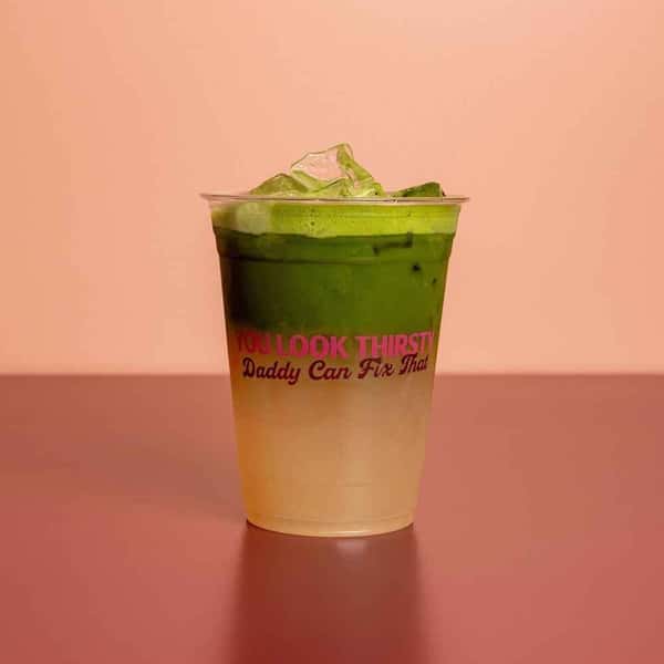 Lavender Matcha Lemonade