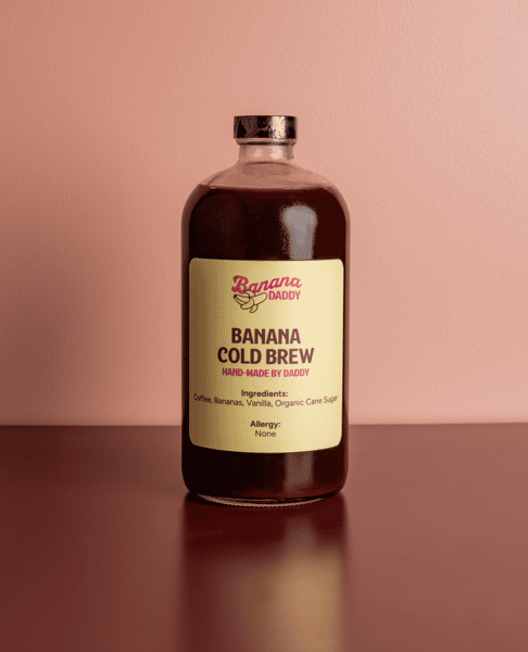 Banana Cold Brew Bottle