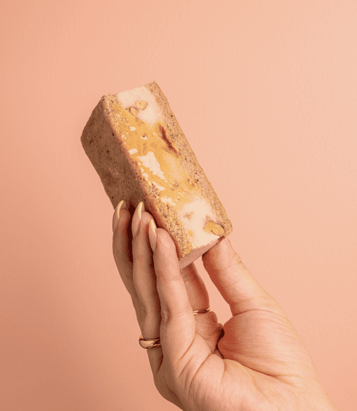 Banana Bread Soft Serve Sandwich