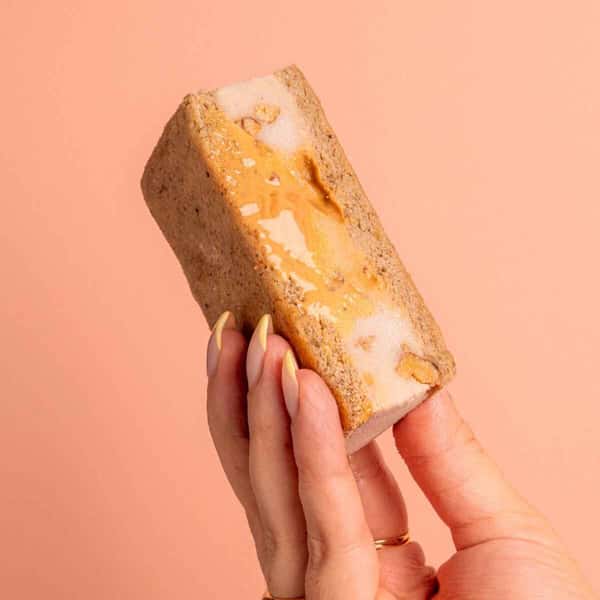 Banana Bread Soft Serve Sandwich