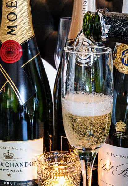 Great Champagne Selection in Virginia Beach